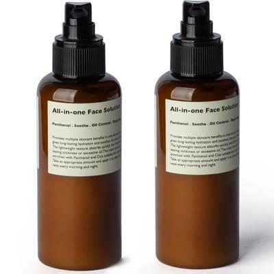 Lazy Society Lozione Soluzione Viso Tutto-in-Uno da Uomo, 150g, 2 unità