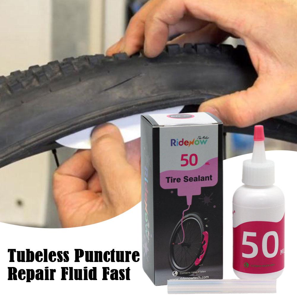 Bicycle Tire Sealant for Tubeless Tires, Puncture Repair Liquid, Instant Self-Sealing for Bike Motorcycle, Anti-Leak Protection