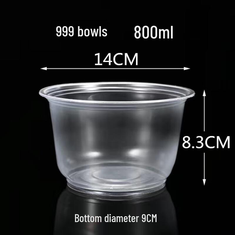 

Shixun Disposable Plastic Round Bowls (600 Count)