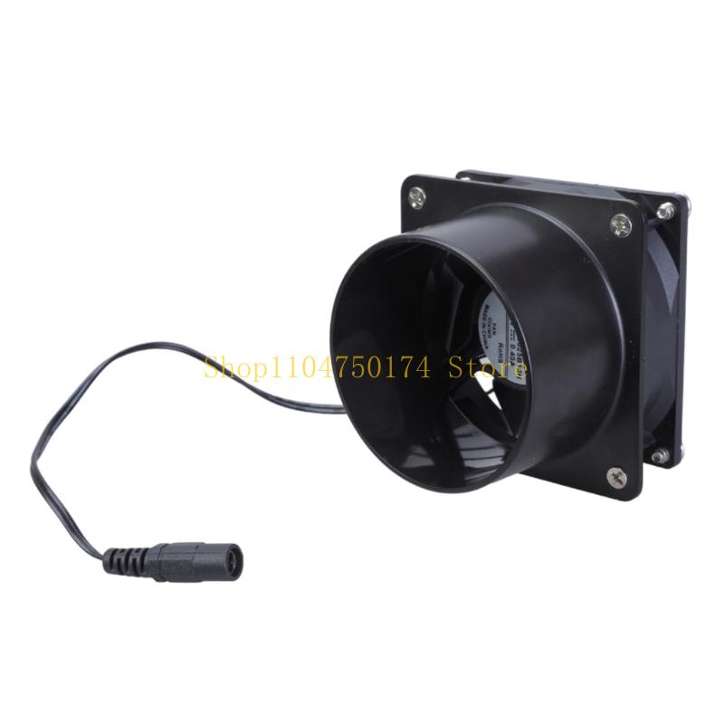 Petit Ventilateur d'Extraction 80mm Ventilateur de Ventilation à Double Roulement à Billes Pour l'Extraction d'Air et le Refroidissement Dans les Projets DIY Meilleure Vente