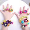 Children's DIY Bead Jewelry Making Kit Beginner Friendly Craft Set for Girls Make Necklace Bracelet Ring Art Craft Gift