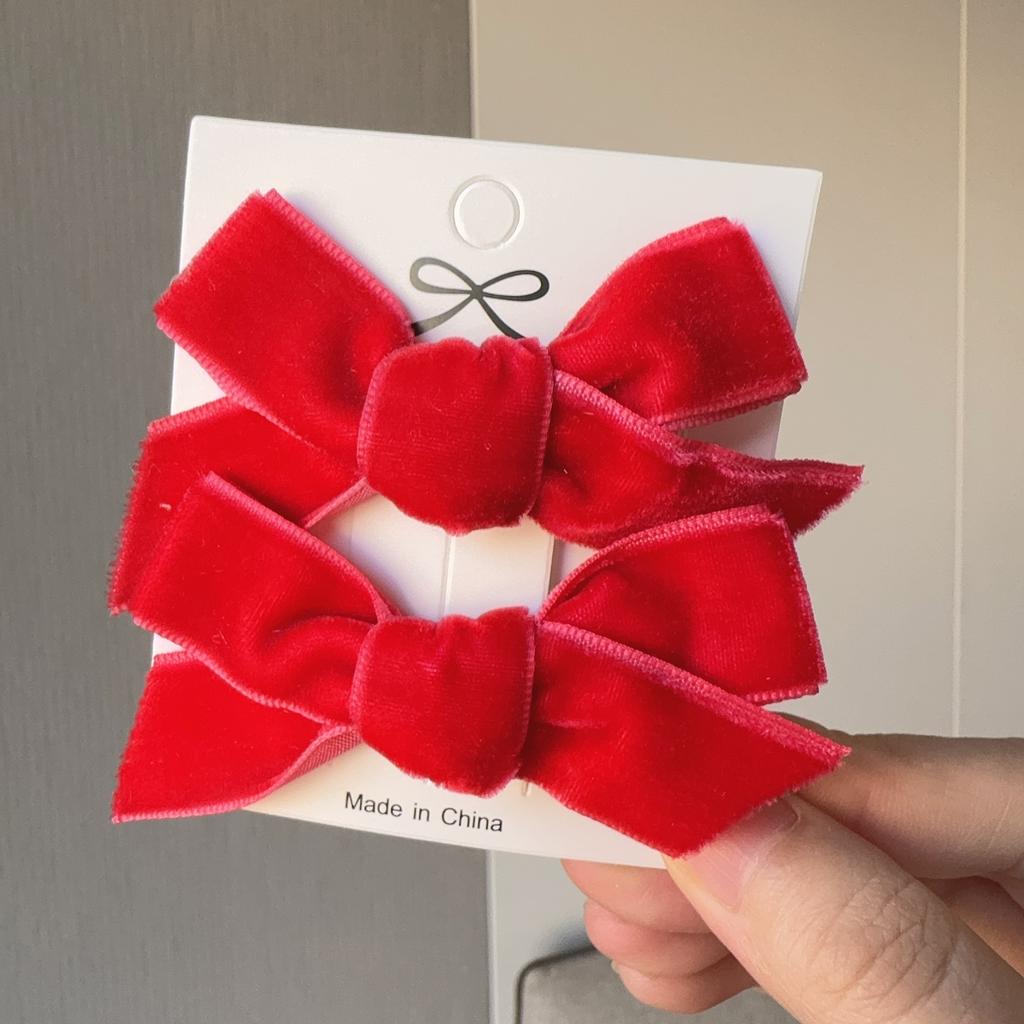 2Pcs/Set New Fluff Cute Bows Baby Hair Clips Candy Color Girls Princess Hairpins Barrettes Kids Hair Accessories Gift