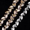 1Yard/90cm Rhinestone Border DIY Multi-color Crystal Diamond Strips Versatile Self-adhesive Diamond Ribbon