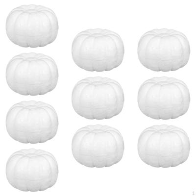 10 Artificial Foam Pumpkins for Kids Halloween Decorations Outdoor Home Holiday Decor