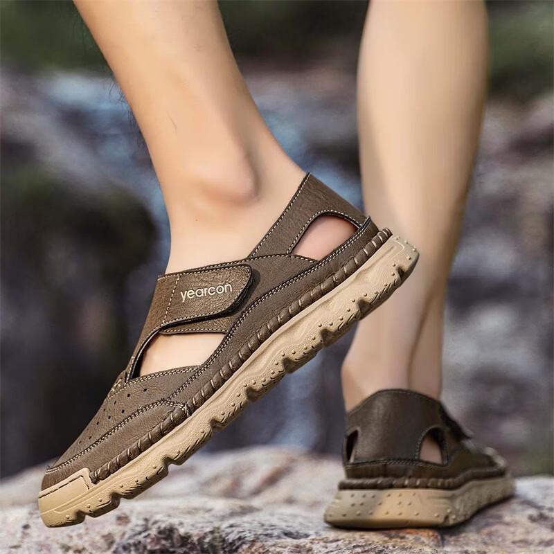 YEARCON Men's Breathable Outdoor Sports Sandals