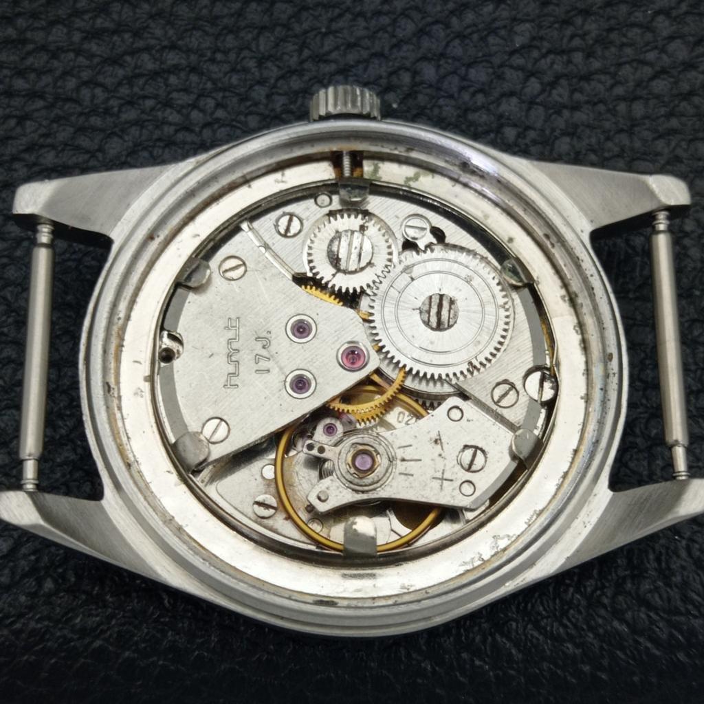 CEAS VINTAGE HMT JUBILEE CU MECANISM MANUAL INDIAN PENTRU BĂRBAȚI, CADRAN DE CULOARE ROȘIE a700117-5