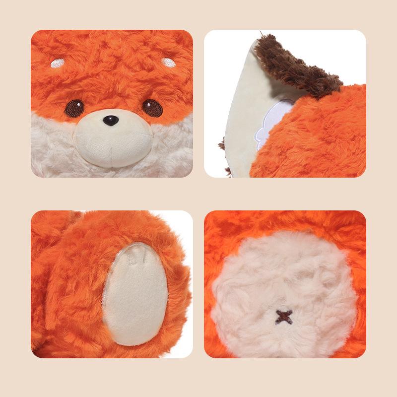 Soft Fox Plush Toy - Adorable Stuffed Rabbit for Kids, Soothing Sleep Companion & Birthday Gift