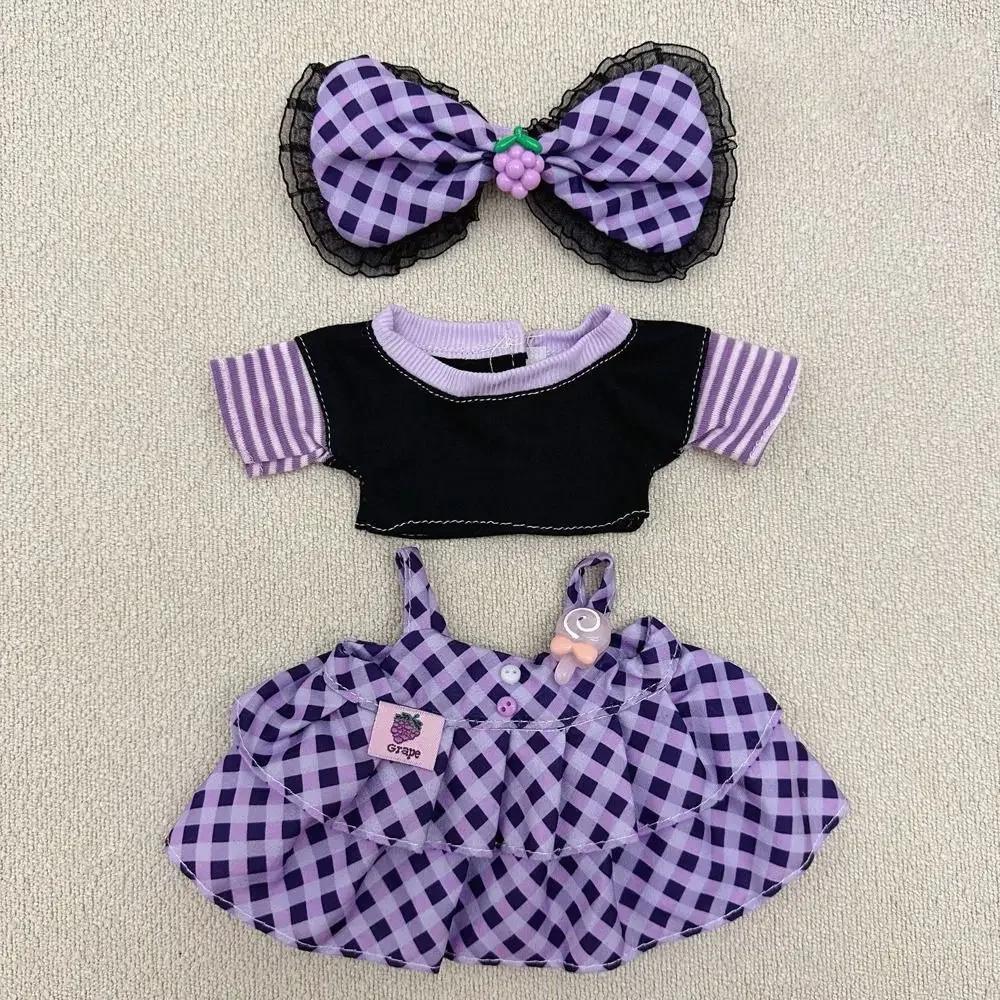 Dress Up 20cm Cotton Doll's Clothes Lolita Doll Clothes Doll Lolita Dress Fashion Lovely Star Doll Clothes Toy Accessories