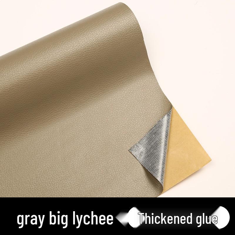 Self-Adhesive Lychee Pattern Leather Repair Patch for Sofa and Car Interior