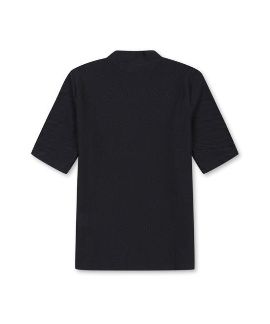 Goldeunbeeo (W) Mock-Neck Mesh Ls T-Shirt G5Tam26251Bkx