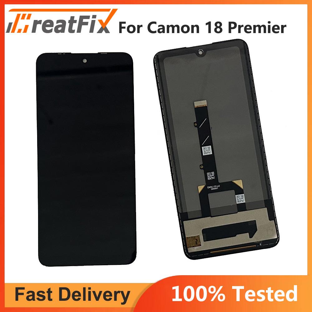 

LCD Screen and Digitizer Full Assembly For Tecno Camon 18 Premier