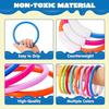 JOYIN Dive Rings, Pool Toys for Kids, Colorful Underwater Training Rings, Swimming Pool Games, Summer Water Fun Gift