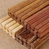 Free Shipping: Mold-Proof Red Sandalwood & Chicken Wing Wood Chopsticks - Non-Deforming, Non-Slip, High-Temperature Resistant