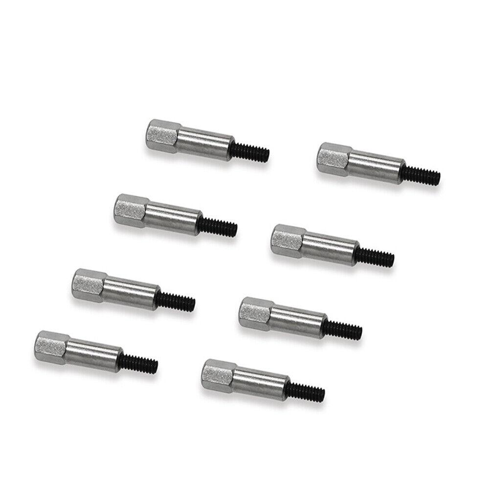 8Pcs Chrome Valve Cover Bolt Set Fits For Chevy 283 302 305 307 327 350 383 400