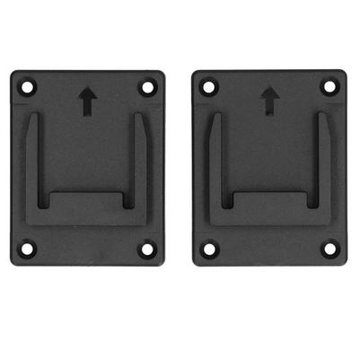 2 Pezzi Porta Utensili Dock Staffa di Montaggio Batteria Guscio in ABS Rastrelliera di Fissaggio per Bosch 18V