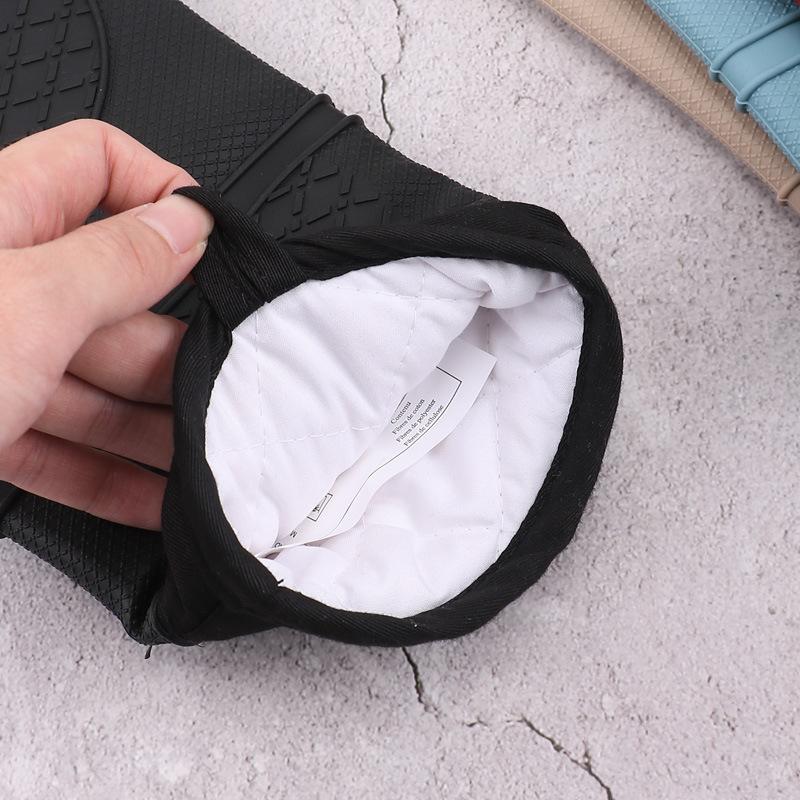 Heat Resistant Mitts with Thick Cotton Liner Non-Slip Silicone Oven Mittens for Baking Cooking Grilling Stove Gloves, Waterproof