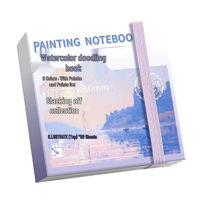 Portable Acrylic Watercolor Paint Set for Travel Sketching & Drawing