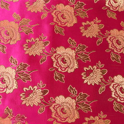 Spun Gold Silver Jacquard Cloth Ancient Han Costume Cheongsam COS Clothing Fabric Brocade Stage Clothing Accessories
