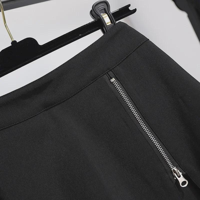 2023 Spring/Summer Plus Size Women's Korean Slim Trendy Loose Skirt Pants