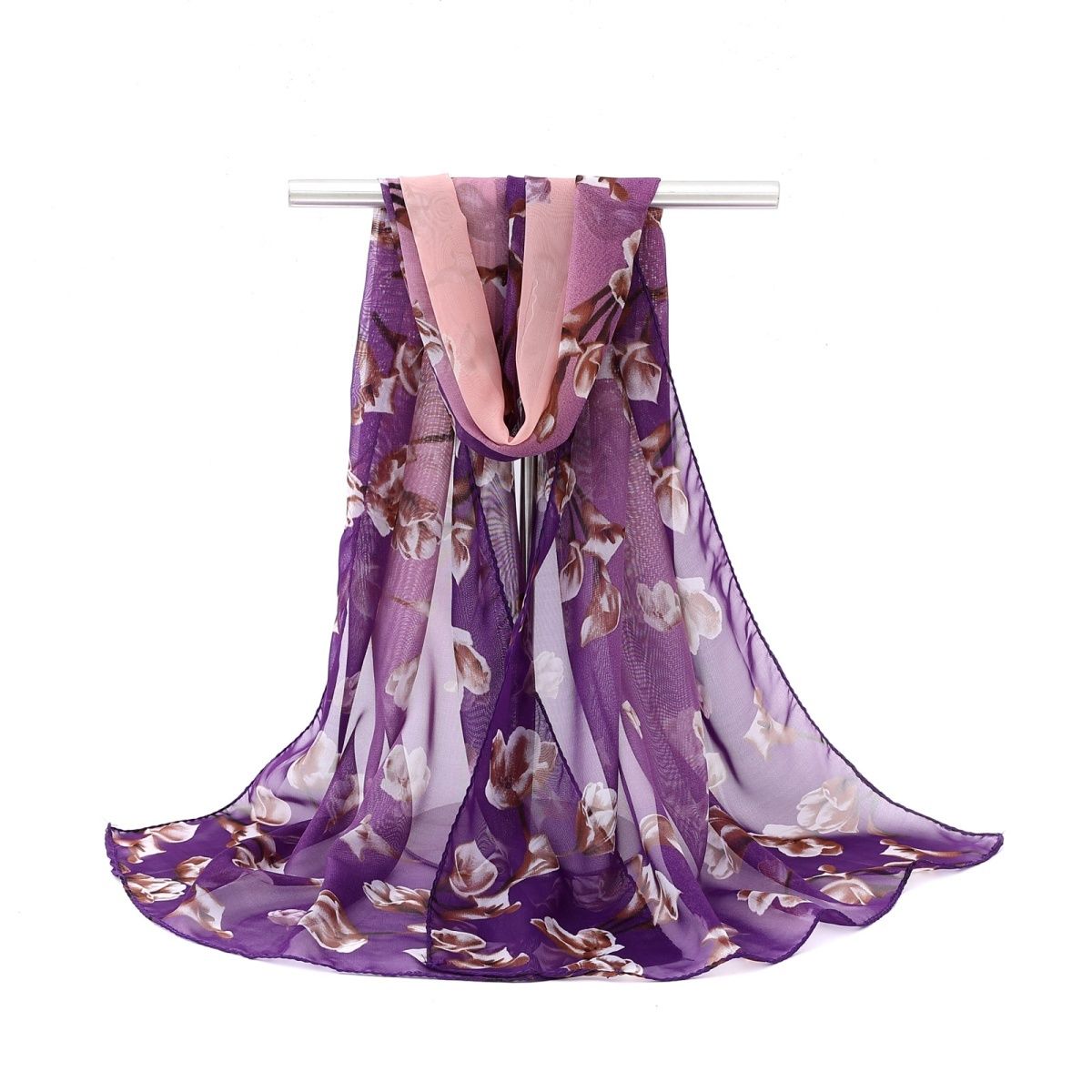 

Весенние тонкие женские шарфы Шарфы для путешествий и фотосъемки Универсальная защита шеи Солнцезащитные шали 155-45cm