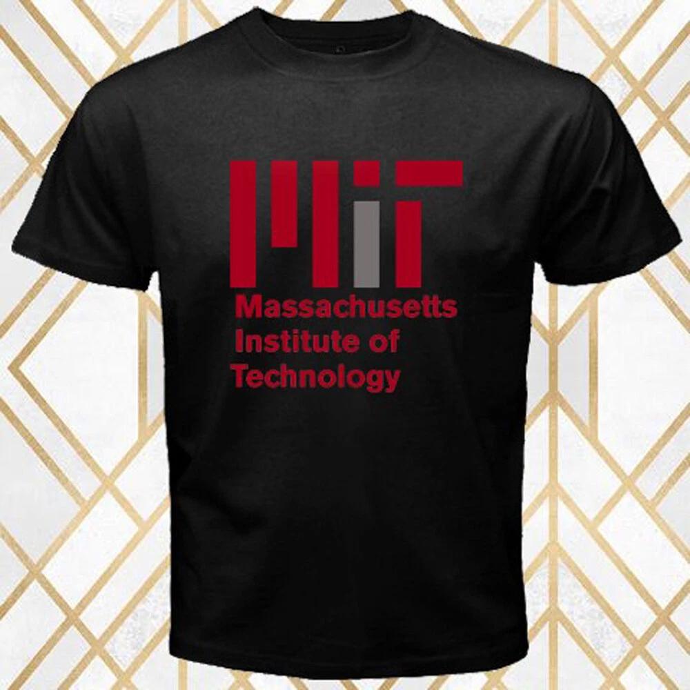 MIT Massachusets Institute Technology College Men's Black Size S - 5XL