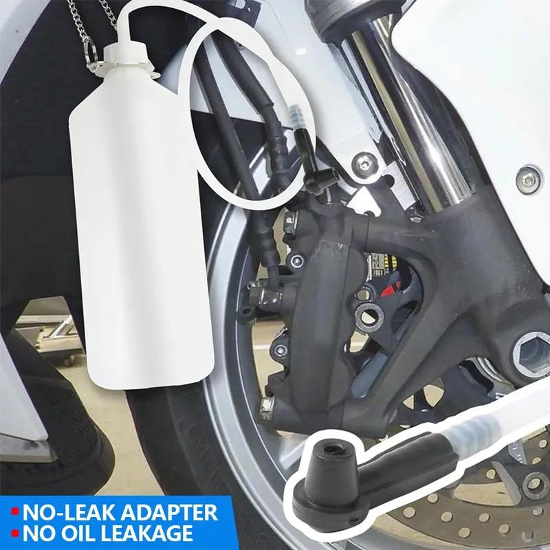 Universeller Manueller Bremsenentlüfter 1L Bremsflüssigkeitsabsauger und 60cm Schlauch Bremsölwechselwerkzeug Bremsflüssigkeitsentlüfter
