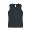 Summer 100% Cotton Men's Vest Casual Wide Shoulder O-Neck Sleeveless Tops Universal Solid Color Sports Fitness Loose Tank