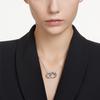 Swarovski Rhodium Interlocking Loop Necklace 5670251