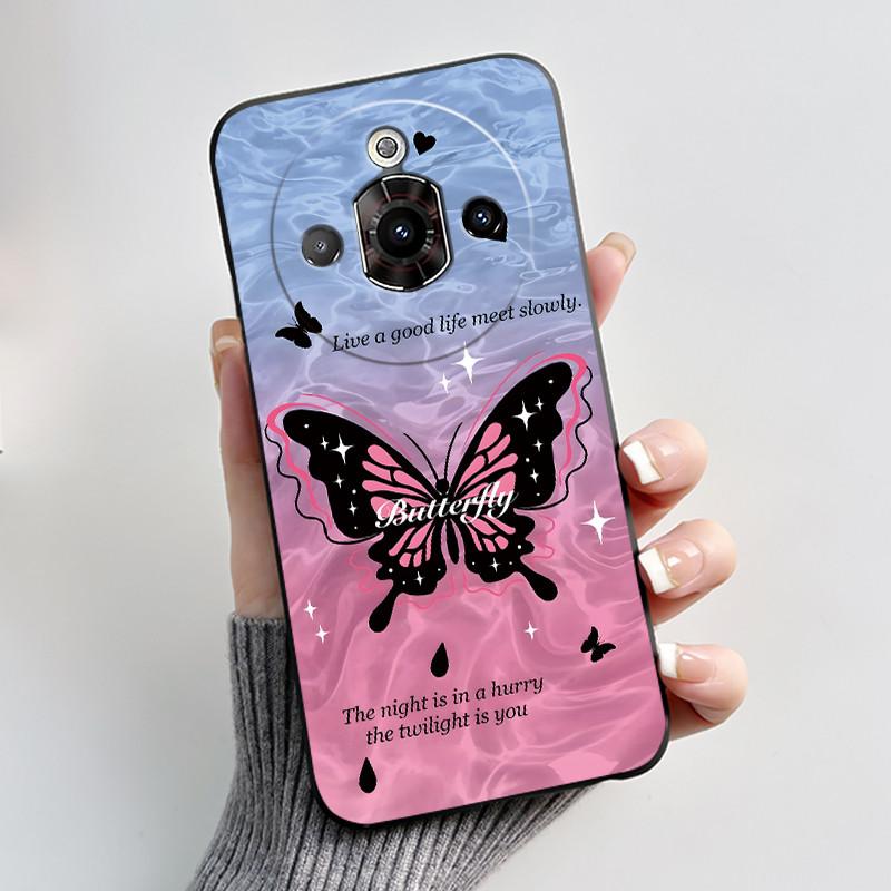 Cute Cartoon Case For ZTE Nubia Focus Pro 5G Capa Printing Shell Protective Cover Coque Soft Silicone Black Casing Fundas