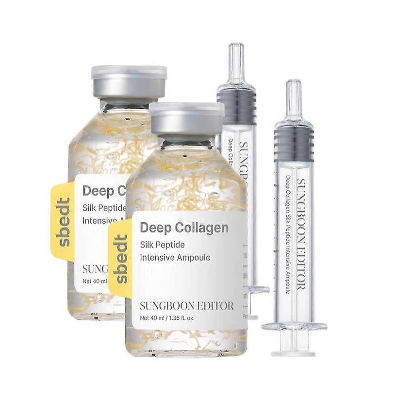 2026#1/2/3/4/5x Koreanisches Anti-Aging-Serum mit Seidenpeptid-Kollagen-Boost, Sofort-Lifting und 72-Stunden-Feuchtigkeitspflege 1PCS