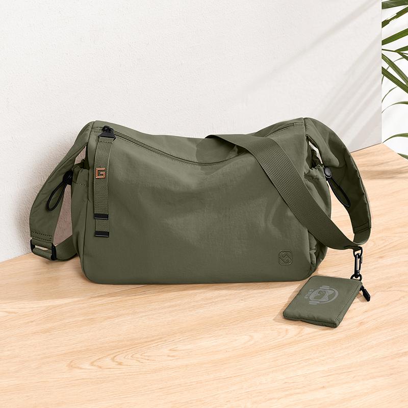 Men's Single Shoulder Bag - Crossbody Sports Leisure Large Capacity Work Commute