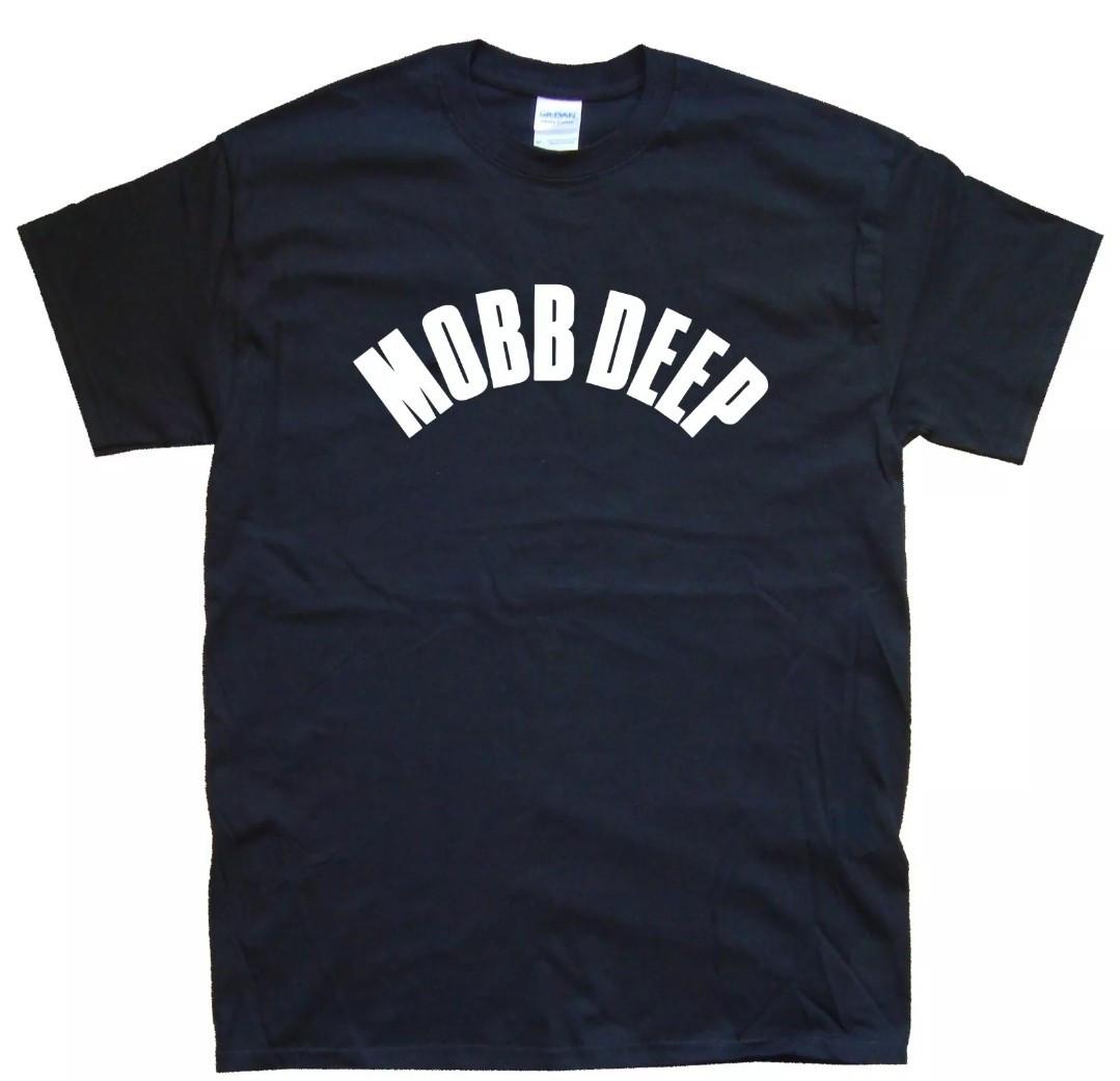 MOBB DEEP T-SHIRT All sizes colours Black, White S