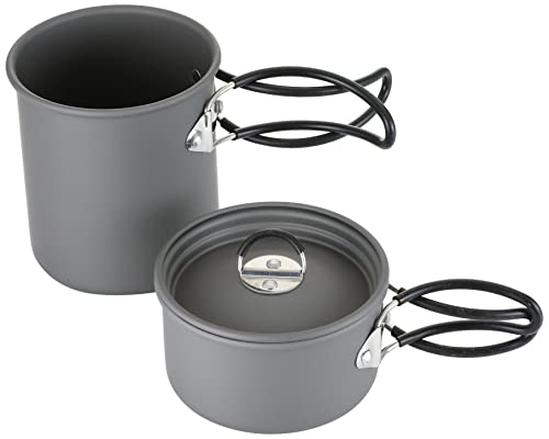 PRIMUS Easy Cook Mini Kit P-CK-K101, a camping and hiking cooker with aluminum pots (840ml + 485ml)