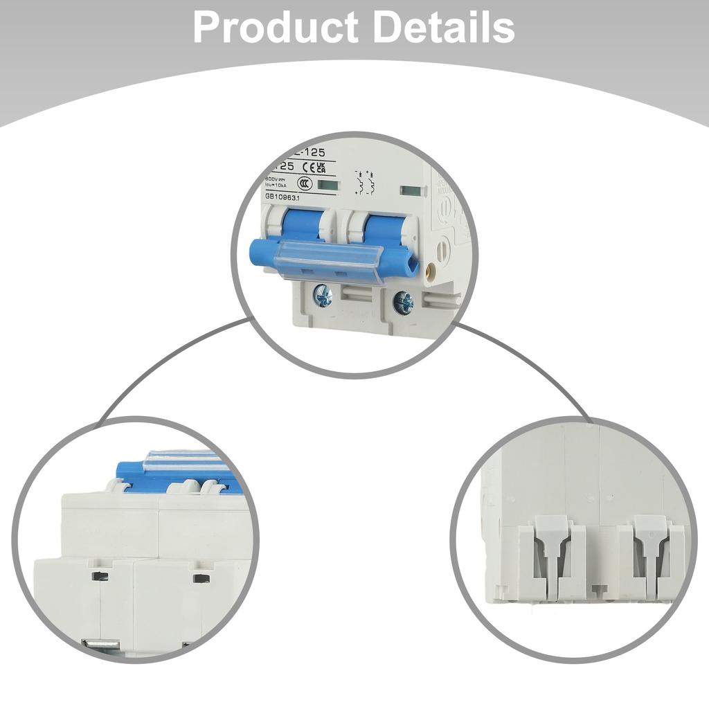 Electronic Product Circuit Breaker -10℃~+40℃ IEC60947-2 Max Miniature Breakers Rated Current 80/100/125A High Quality