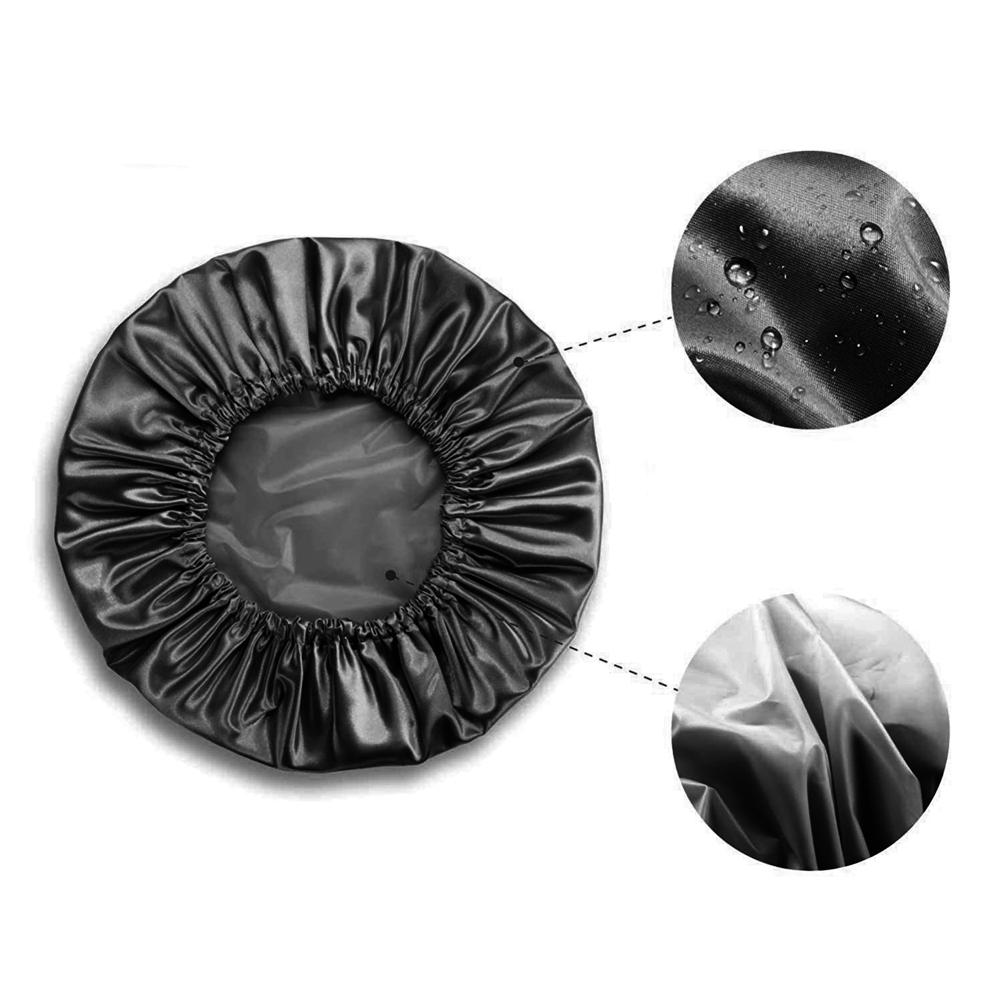 Waterproof Shower Hat Double Layer Shower Hair Cover Women Supplies for Bathroom Kitchen