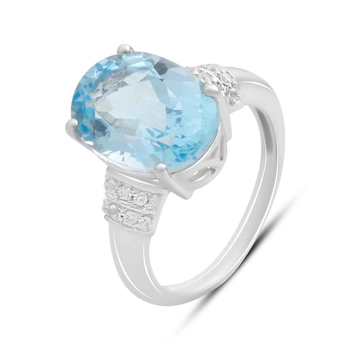 

Серебряное кольцо с натуральным топазом 7.688ct, вес изделия 4,95 гр (2187783) 19