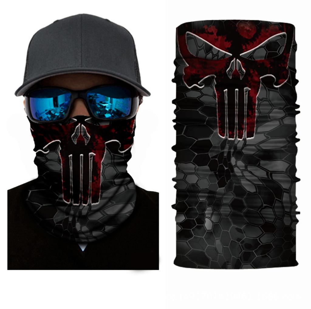 Outdoor Cycling Sunscreen And Windproof Mask Sports Sweat-absorbent Seamless Neckband
