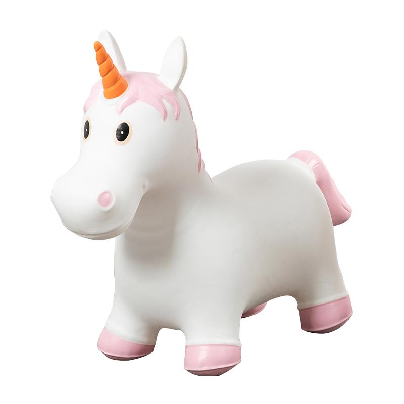 Quality Guaranteed Dreamlike Unicorn Custom Animal Hoppers Factory Direct Selling Kids Outdoor Ride-on Jumping Toy Sets коричневый