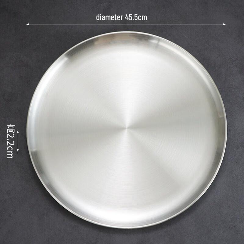 Korean Style Melamine Round Plate