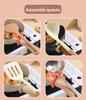 Silicone spatula holder, household kitchen stove, soup boiling anti overflow holder, universal storage shelf