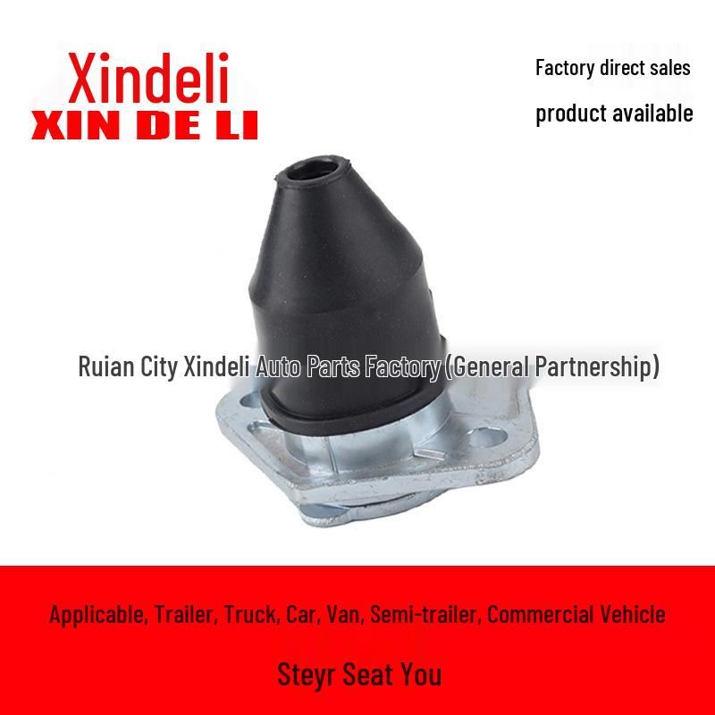 

Heavy Duty 7-Pin Round Trailer Plug Connector for Commercial Vehicles