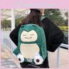 Pokmon Kabigon Plüschrucksack mit atmungsaktivem Nylon für Studenten und den täglichen Gebrauch