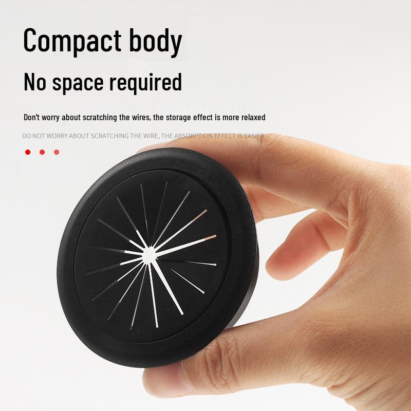 Round Desktop Wire Grommet Cover for Cable Management