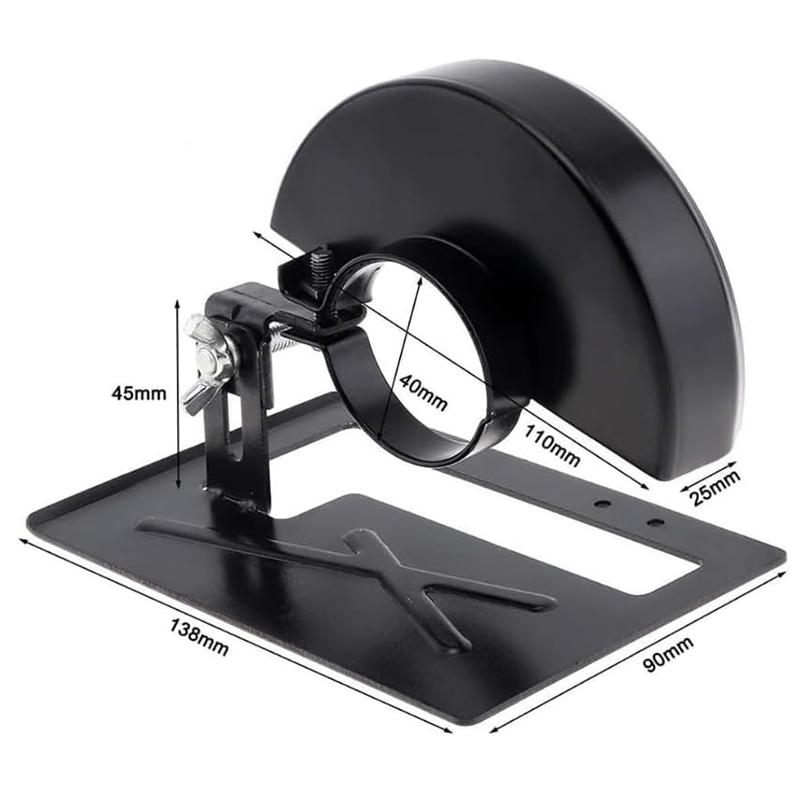 Special Cutting Bracket Protective Cover For Angle Grinder, Adjustable Angle Grinder Protective Cover, Angle Grinder Special