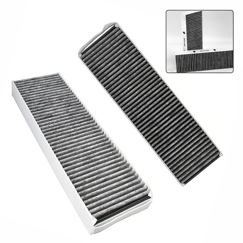 High-Quality 2-Pack Activated Carbon Filters Range Hood HEPA Filter Screen Filter For Bora Basic BAKFS For Bora Pure Puakf