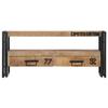 VidaXL Meuble TV 100x30x45 cm Bois de manguier massif