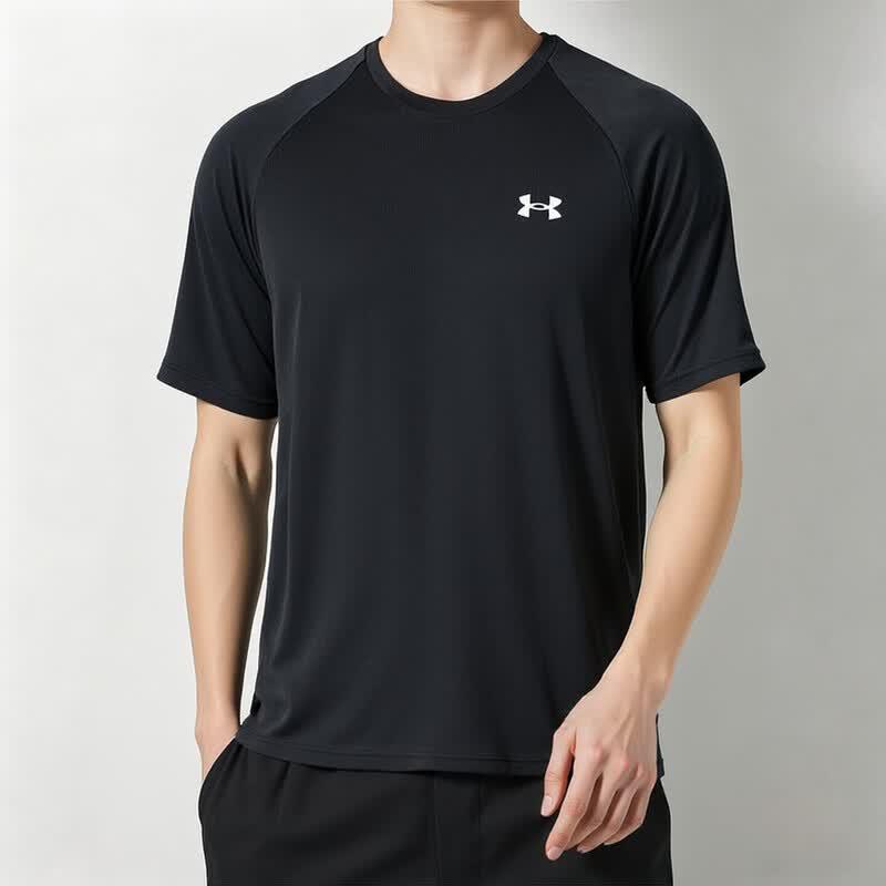 Under Armour Men s Crew Neck Training T-Shirt XL чёрный