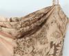 2025 Winter Golddruck Satin Schlanke Passform Langes Abendkleid