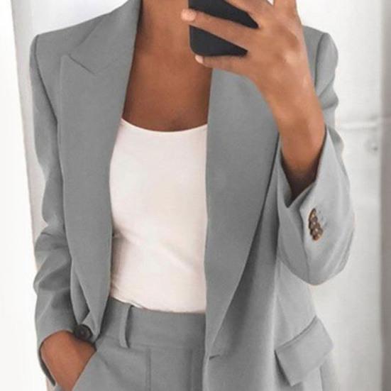 Women's Suit Pants Set Dressy One Pants Business Set Formal Two