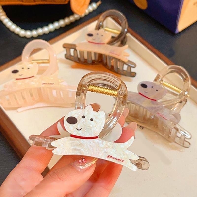 Cute Cartoon Dog Hair Clip Claw For Girls And Women Hair Accesories For Sweet Style Outfits Adds Fun To Any Occasion